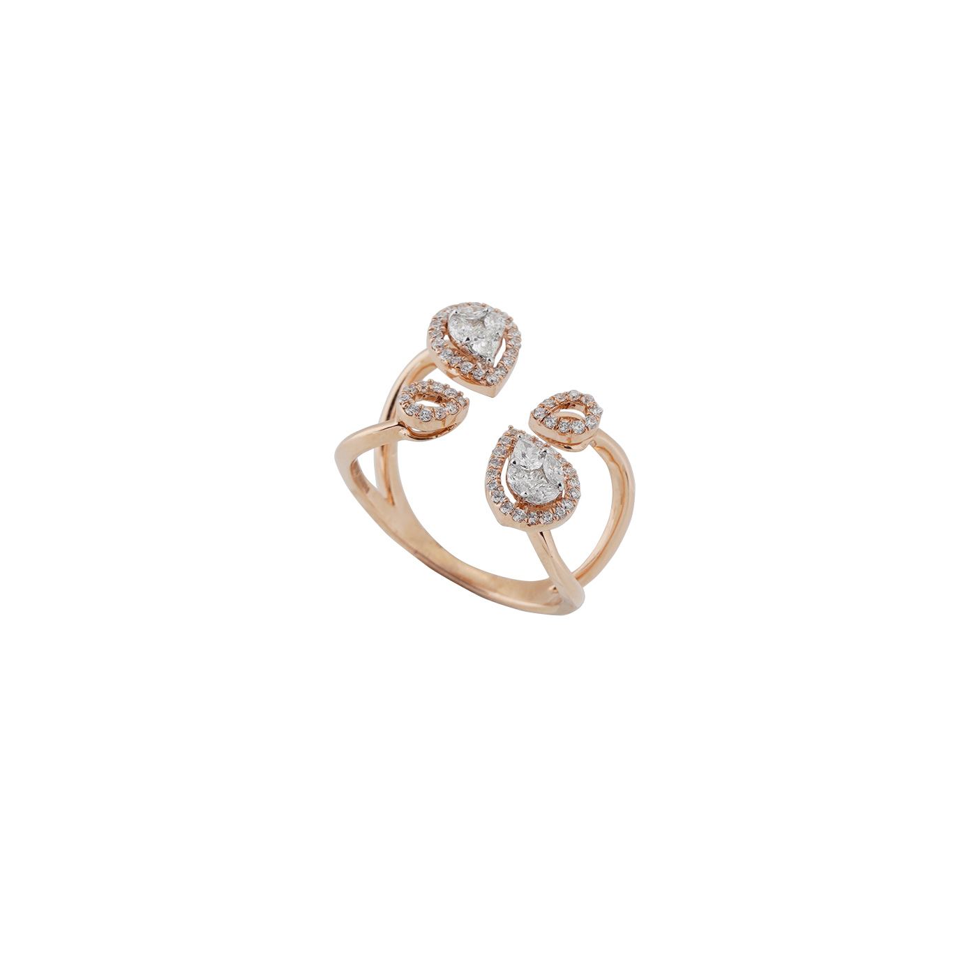 Diamond Ring Openset 18k