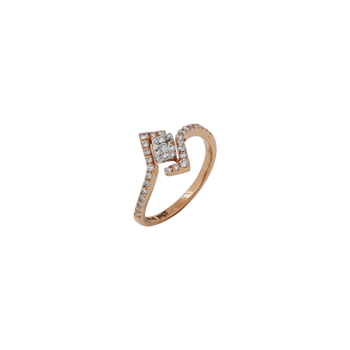 Diamond Ring Openset 18k