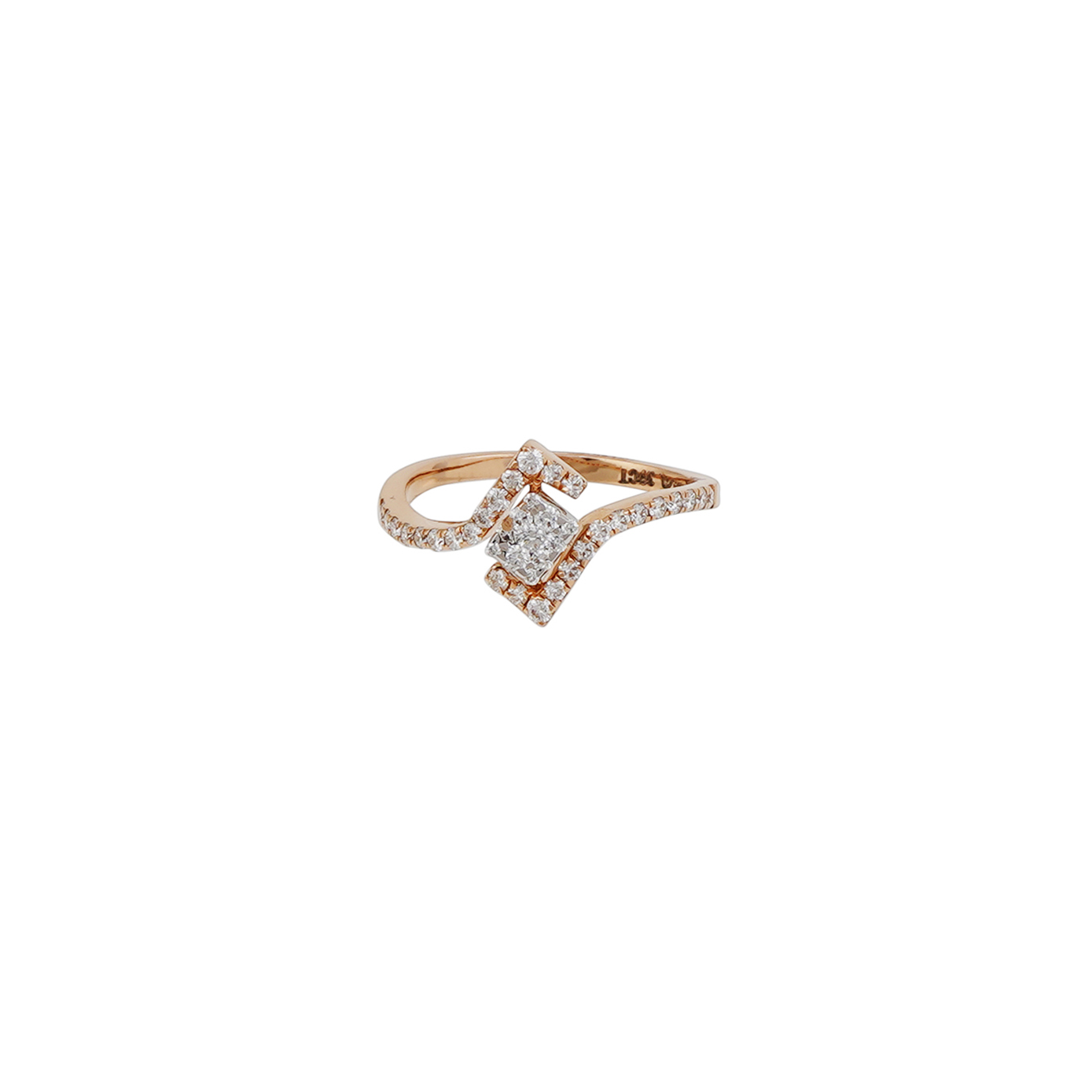 Diamond Ring Openset 18k