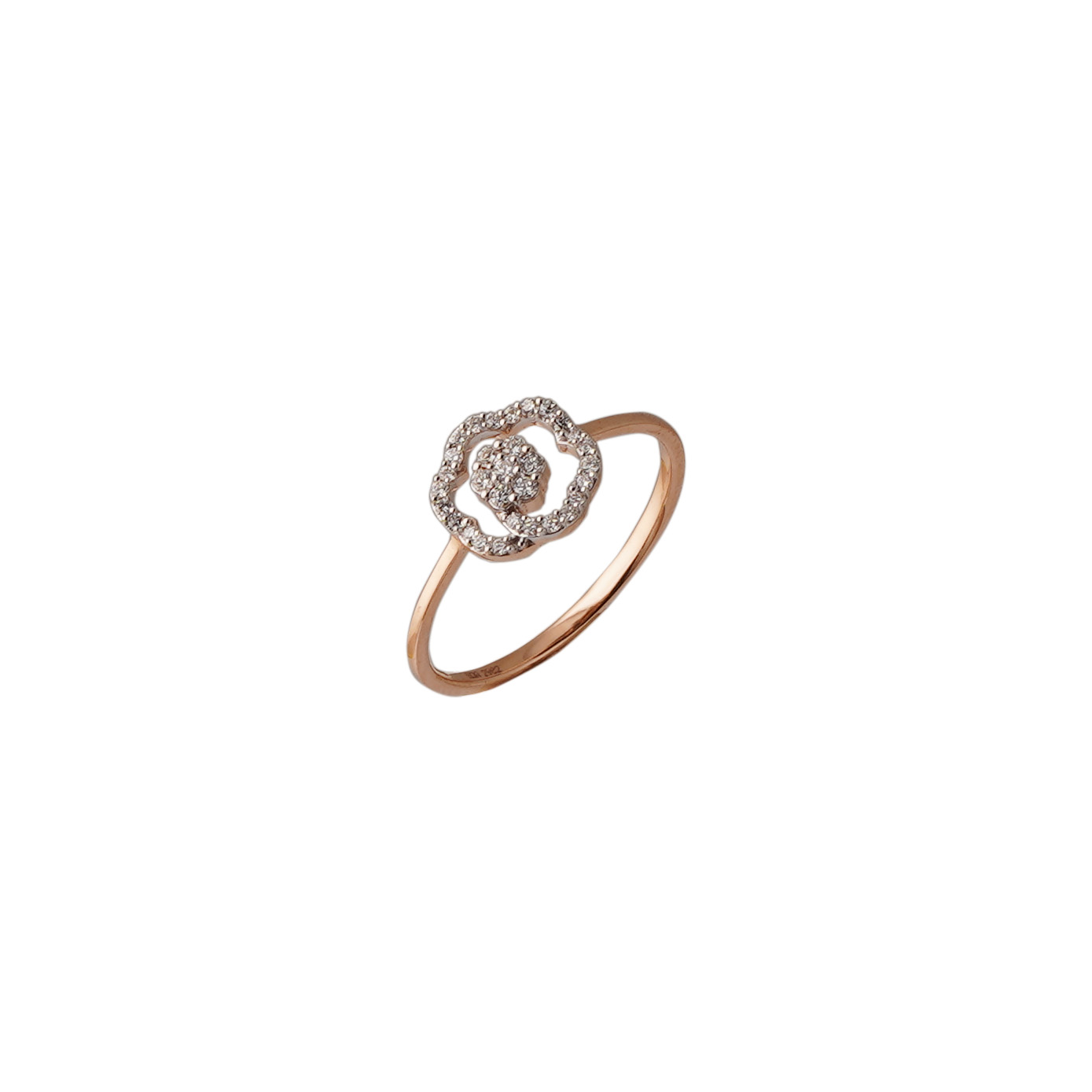 Diamond Ring Openset 18k