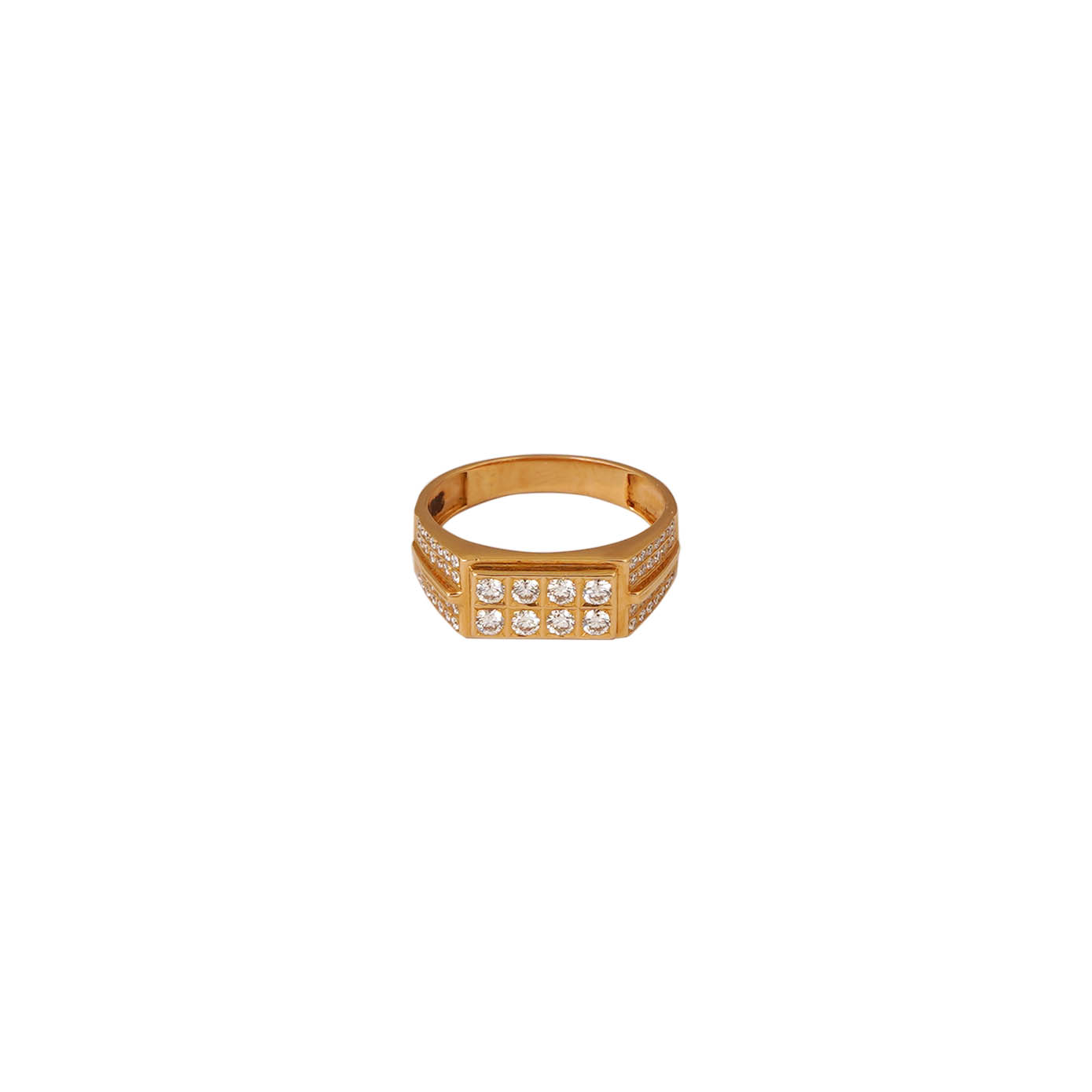 Diamond close setting ring 22kt
